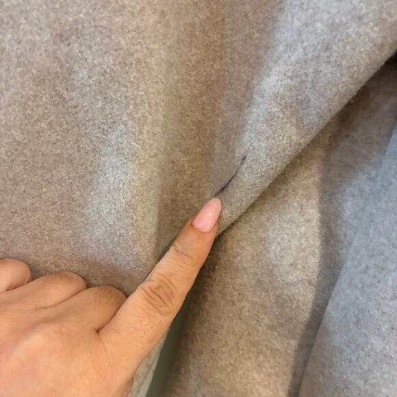 Zara Tan Lapel Collar Coat Large - Picture 12 of 13